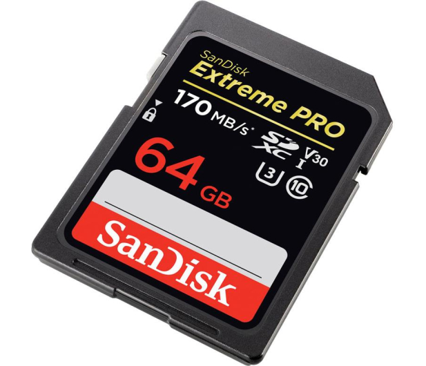 SANDISK SD 64GB 170MB/s SDSDXXY-064G-GN4IN - 494795 - zdjęcie 2